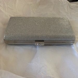 La Regale Silver Clutch